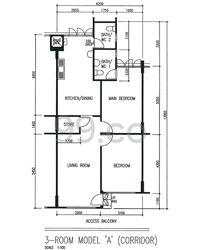 Blk 208 Tampines Street 21 (Tampines), HDB 3 Rooms #499168271